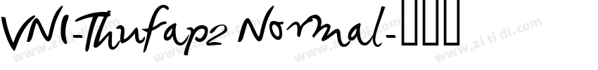 VNI-Thufap2 Normal字体转换